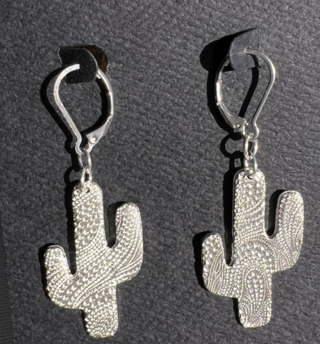 Photo of SW Cactus Dangle Earrings