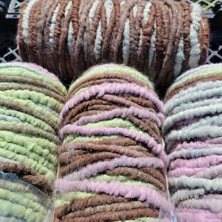 Core spun rug yarn