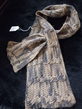 Photo of 100% Royal Grade Alpaca Slot Scarf