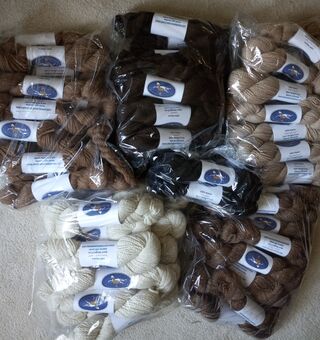 Photo of 100% Natural Alpaca Yarn Skeins
