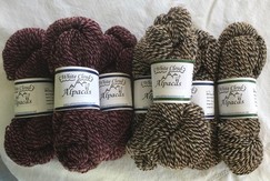 Photo of Yarn - Alpaca/Merino Barberpole