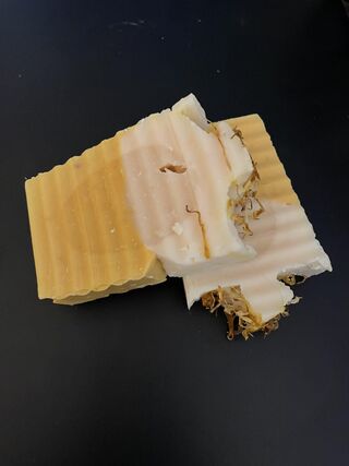 Photo of CALENDULA-INFUSED MILK BARS